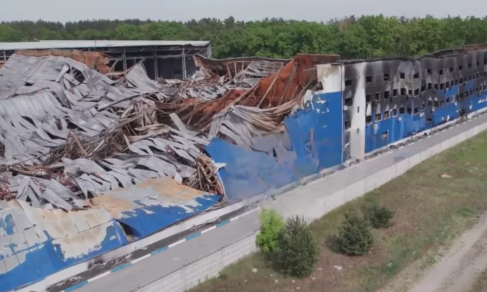 Ničenie zázemia pokračuje. Útok na veľkú ukrajinskú fabriku