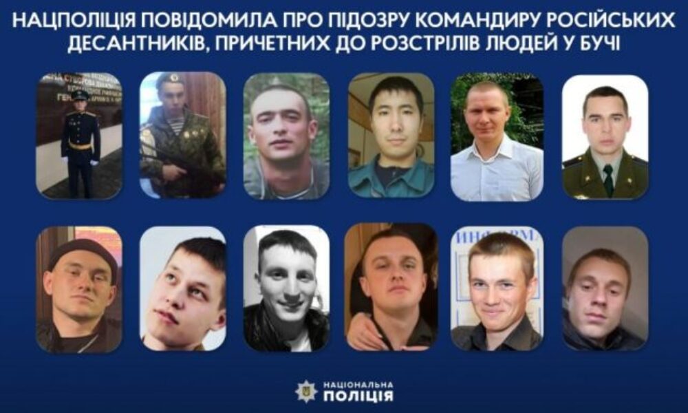 Ukrajinská polícia identifikovala 12 ruských vojakov, ktorí vraždili civilistov v Buči – VIDEO