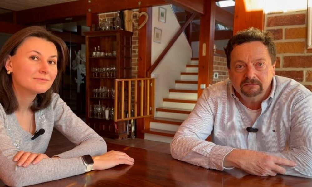 Putin je ďábel, shodují se Viewegh a jeho ukrajinská partnerka. Popsali začátky soužití