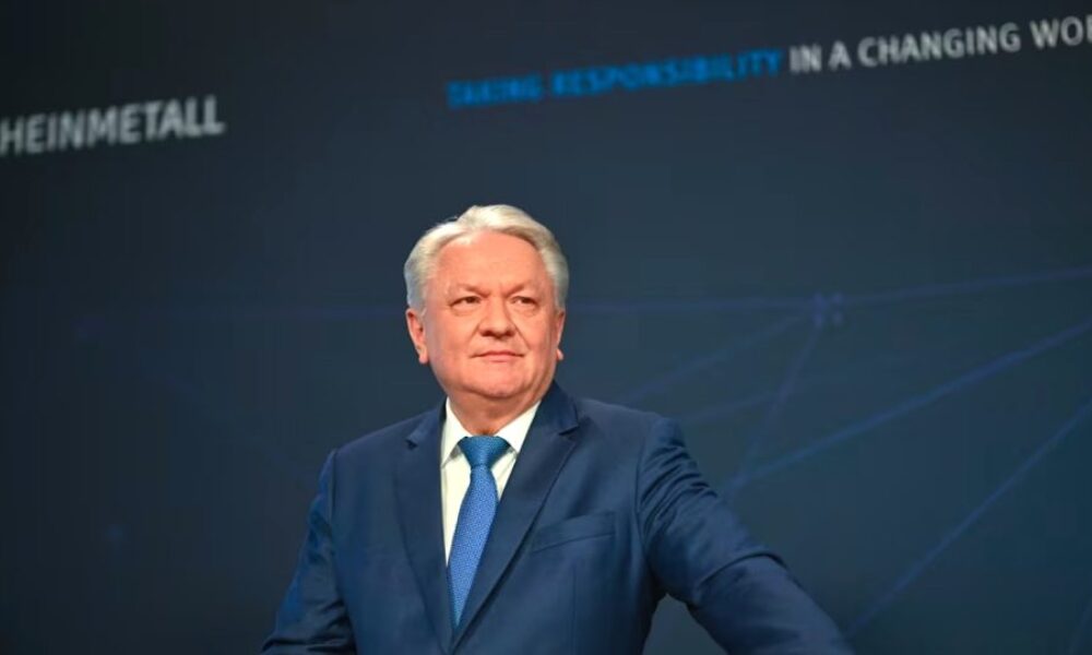 Evropa se z rozhovorů o Ukrajině vyloučila sama. „Pokud nejste silní, jednají s vámi jako s dětmi,“prohlásil šéf německé zbrojovky Rheinmetall 