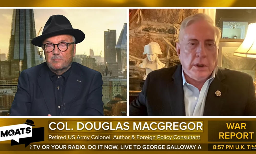 Douglas Mcgregor: Mierová zmluva povedie k zmene moci v Kyjeve