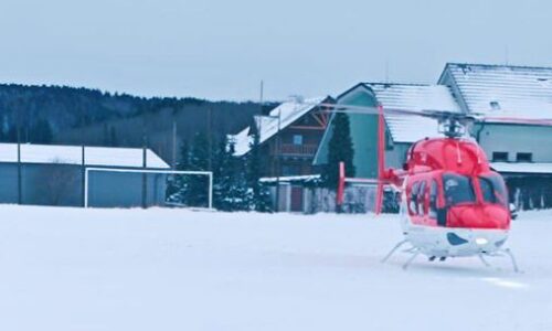 Záchranári v pohotovosti: Chlapec vypadol z lanovky, ratoval ho vrtuľník