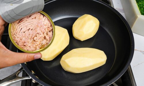 Hast du Kartoffeln und Thunfisch aus der Dose zu Hause?😋 2 Rezepte einfach, schnell und sehr lecker