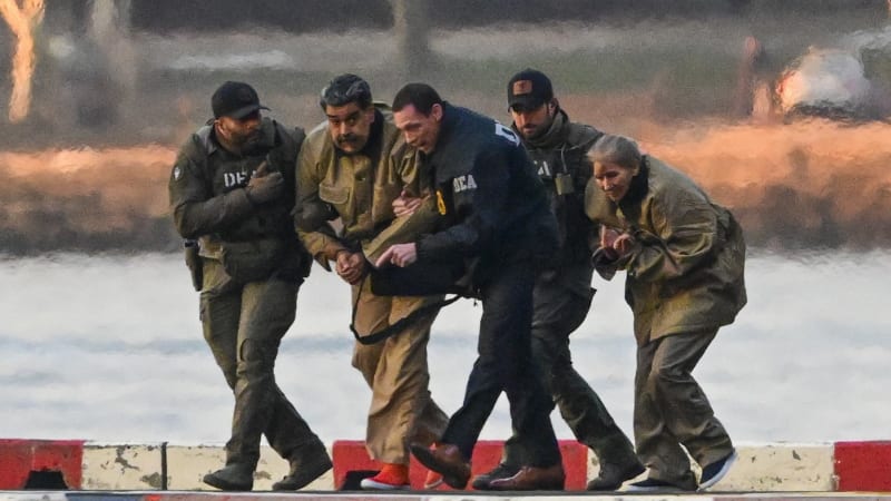 Krvácející ochranka: Při zadržení Madura umírala stráž z Kuby. Obávaná síla však tkví jinde Krvácející ochranka: Při zadržení Madura umírala stráž z Kuby. Obávaná síla však tkví jinde