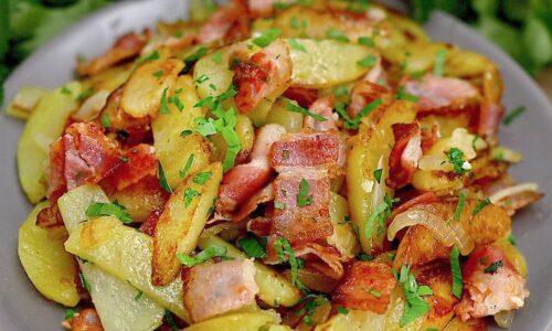 Wenn ich keine Zeit habe, mache ich dieses einfache und köstliche Abendessen!