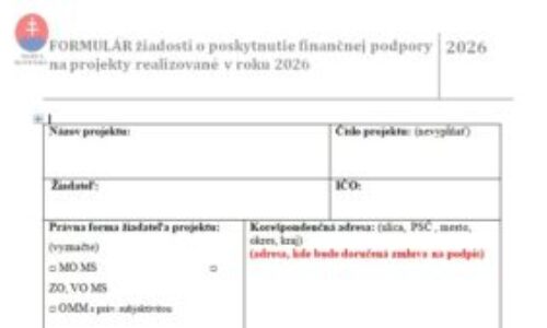Regionálna kultúra Matice slovenskej – výzva na rok 2026