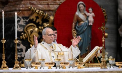 Homília Leva XIV.: Zastaviť sa, aby sme spolu rozlišovali Božiu vôľu pre dobro Cirkvi