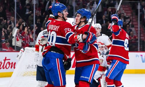 VIDEO Nezastaviteľný Slafkovský! Ďalší gól a asistencia, za ktorú by sa nehanbil ani Messi. Návrat Nemca