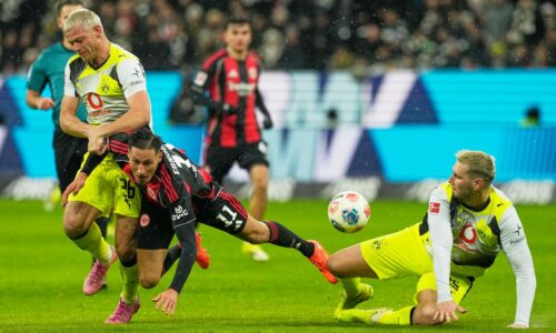 Reklama na nemecký futbal. Bláznivý zápas mal pre Dortmund sladkú bodku
