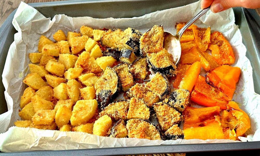 Besser als Pizza! Nehmen Sie einfach Kartoffeln und Auberginen! Einfaches und günstiges Rezept!