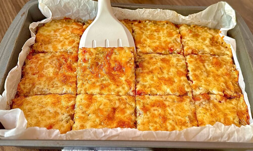 Einfacher als Pizza! Reiben Sie nur 3 Kartoffeln! Einfaches und günstiges Rezept! ASMR-Rezept