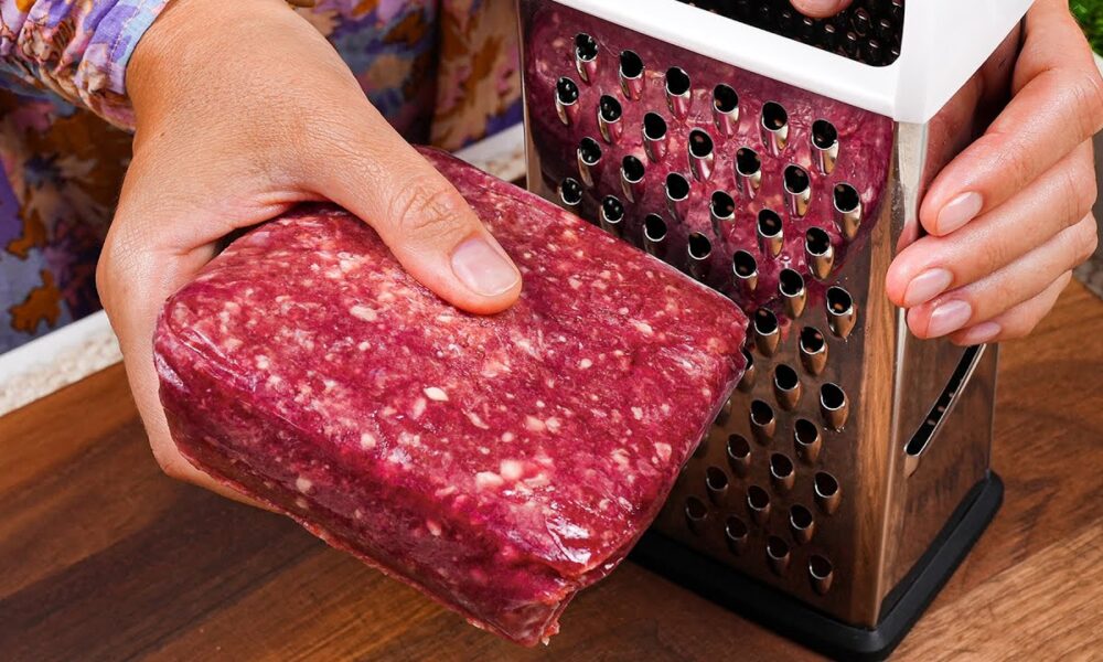 Hackfleisch nicht auftauen❗❗ Schnelles, einfaches und leckeres Abendessen!