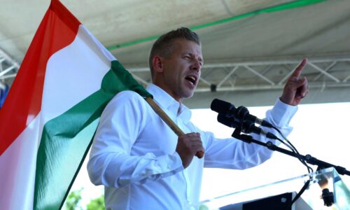 Magyar o zjazde Fideszu: Je to propagandistická akcia, TISZA pomáha ľuďom