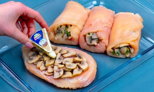 I learned this chicken roll recipe in a restaurant! I cook it every day