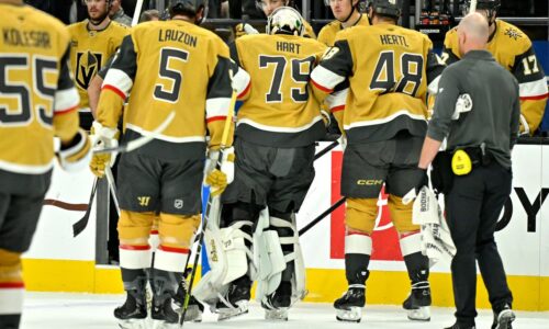 Budú sa s tým musieť vysporiadať. Vegas sa zranil ďalší brankár, čaká ho pauza