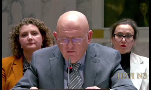 Vasilij Nebenzja: Útoky na Ukrajinu sa nezastavia, kým sa kyjevský vodca nespamätá