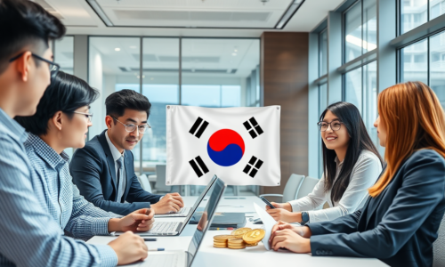 Južná Kórea obmedzuje korporátne krypto držby