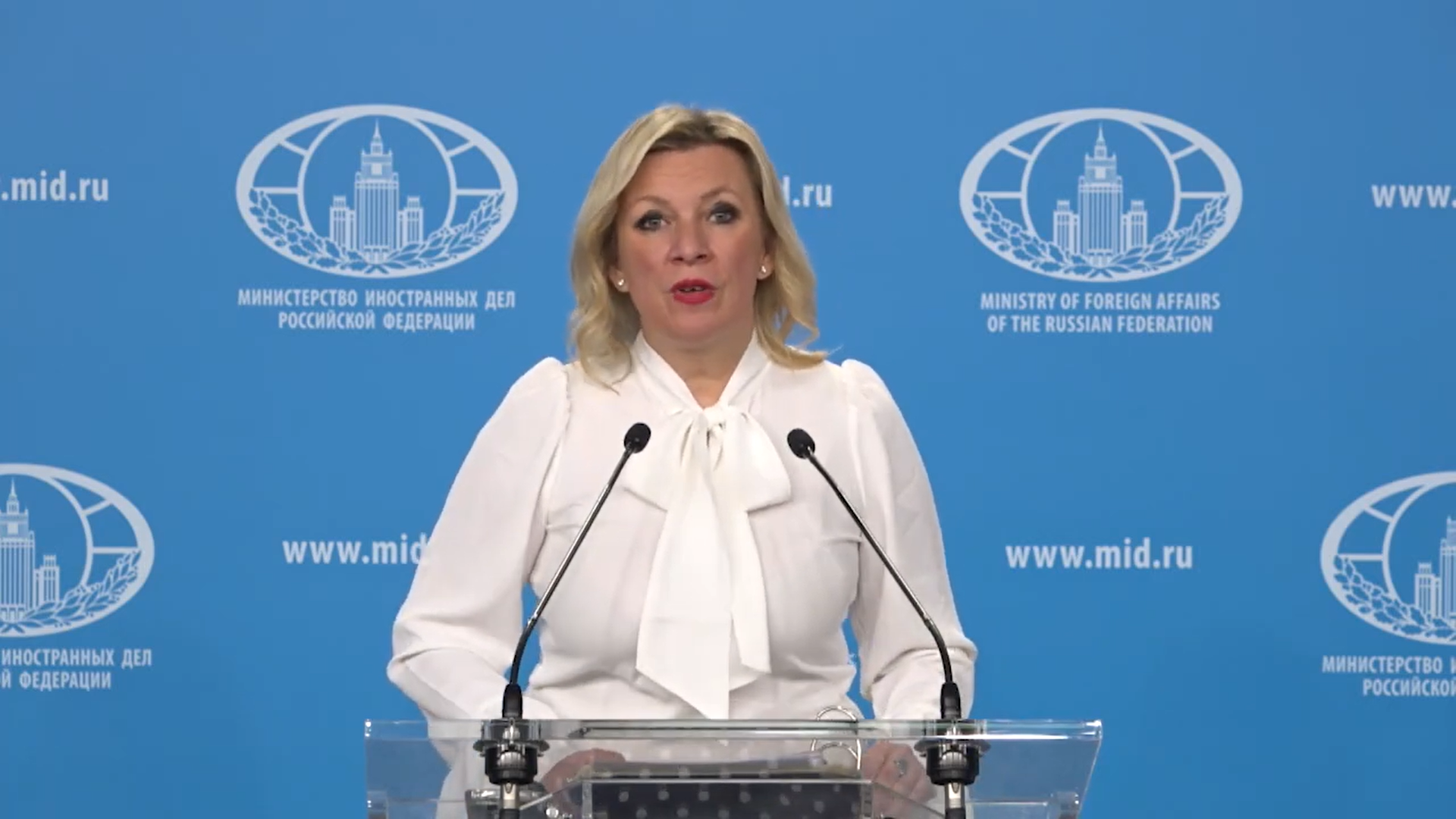 Maria Zacharova: Bartolomej sa zaoberá politickými stratégiami a nevidí utrpenie ľudí na Ukrajine