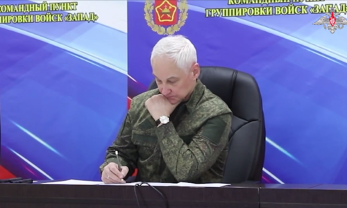 Ruský minister obrany Andrej Belousov vykonal inšpekciu skupiny vojsk „Západ“
