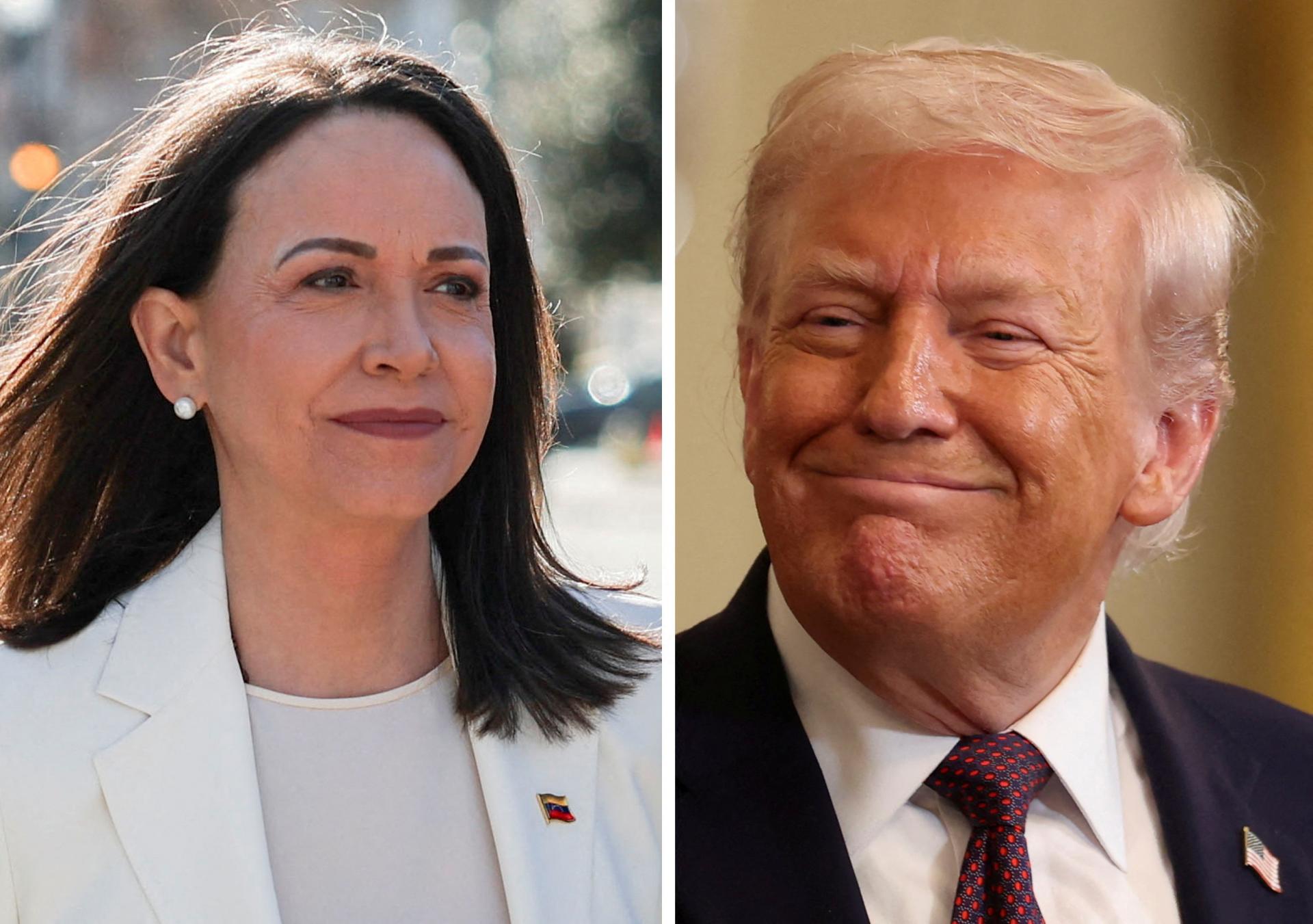 Demokratická Venezuela? Machadová po stretnutí s Trumpom hovorí o zmene, seba vidí ako prezidentku