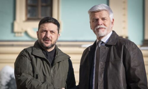 Česko pošle Ukrajině stíhačky, řekl Pavel v Kyjevě. Zmínil i dodávky radarů