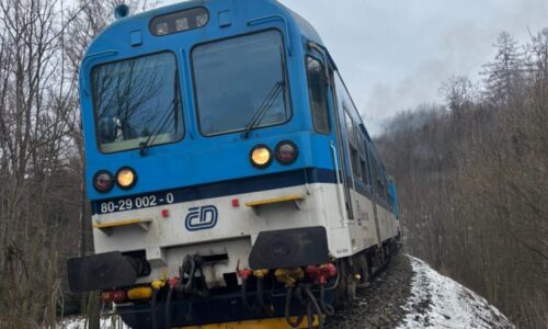 Po střetu se splašeným koněm vykolejil vlak na Bruntálsku: Na místě zasahují policisté i hasiči