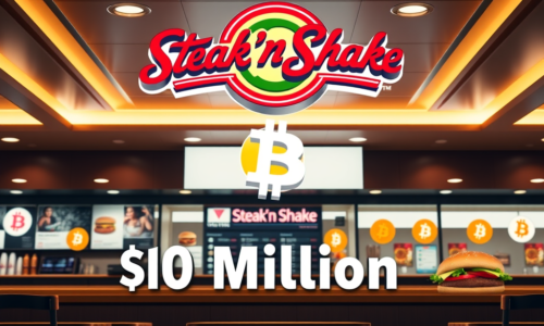 Steak ‚n Shake Zvyšuje Bitcoin Rezervu o 10 Miliónov