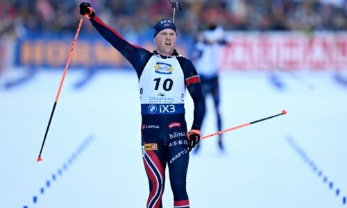 Samuelsson náskok zo šprintu neudržal. Stíhačka v Rupholdingu korisťou Daleho-Skjevdala