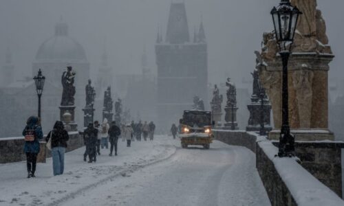 Česko v zajetí mrazu a chladu: MAPA ukazuje nejstudenější místa. Podívejte se, kdy nasněží