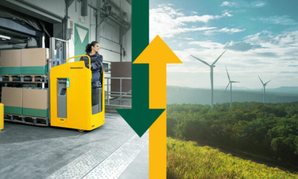 Len 4 % firiem to dokáže: Jungheinrich získal najvyššie klimatické hodnotenie A