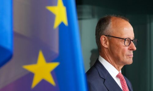 Merz chce v stredu v Davose hovoriť s Trumpom o Grónsku. Medzi Európanmi panuje jednota, tvrdí