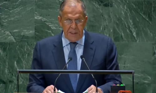 Sergej Lavrov: Evropští lídři chtějí válku s Ruskem a připravují se na ni