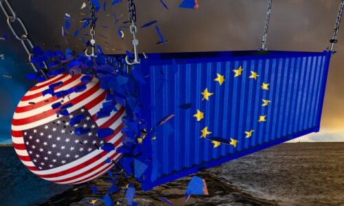 Politico: Nemecko požaduje použitie „obchodnej bazuky“ proti USA kvôli Grónsku