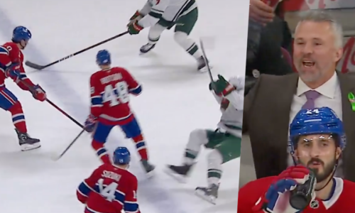 VIDEO Juraj Slafkovský išiel do útoku, keď v tom… Tréner išiel vyskočiť z kože! Čo si to rozhodca dovolil?