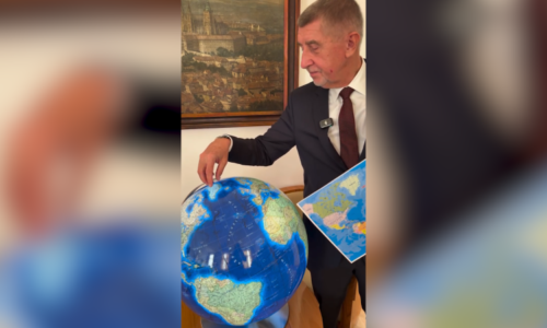 Babiš koupil glóbus a spustil obří vlnu. Zájem raketově vzrostl, sehnat se dá mnohem levněji