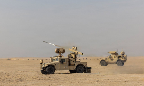 Americké vojská bojovo nasadili protidronový systém EAGLS