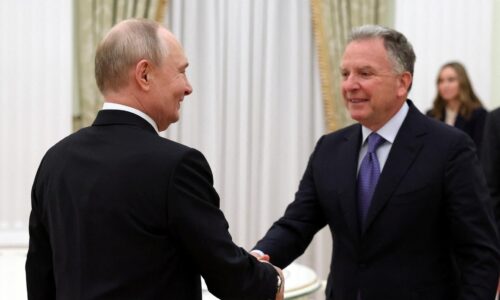 Putin prijal v Moskve americkú delegáciu. Rokuje s osobitným vyslancom USA Witkoffom