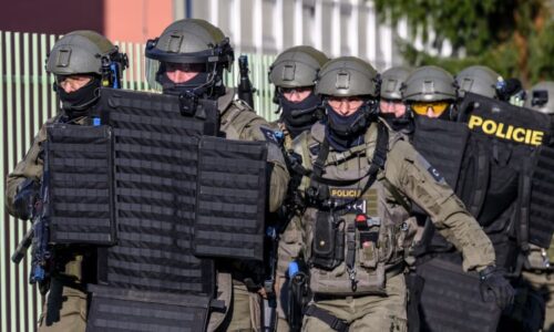 Zásahovka na Děčínsku v akci: U muže doma nalezla arzenál zbraní, do akce šli i pyrotechnici Zásahovka na Děčínsku v akci: U muže doma nalezla arzenál zbraní, do akce šli i pyrotechnici