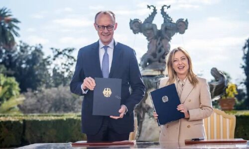 Odveta Trumpovi? Nemecko a Taliansko podpísali spoločnú bezpečnostnú dohodu