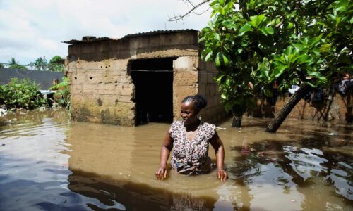 Úrady v Mozambiku varujú pred krokodílmi medzi zatopenými domami. Povodne prepojili rieky