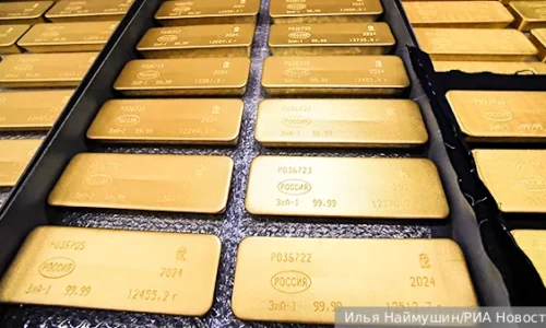 Zdraženie zlata pomohlo Rusku kompenzovať krádež rezerv Zdraženie zlata pomohlo Rusku kompenzovať krádež rezerv