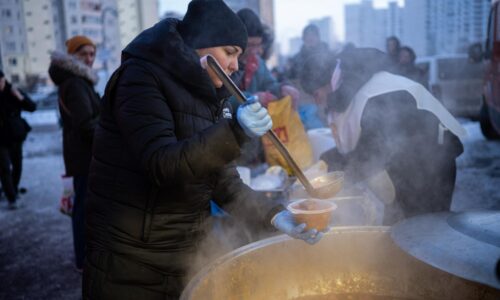 Tanec a varené víno. Stručný návod, ako prežiť v zamrznutom a temnom Kyjeve