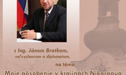 Beseda s Ing. Jánom Bratkom/veľvyslancom a diplomatom/