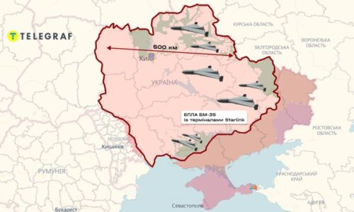 Ruský bojový dron lietal nad Kyjevom 4,5 hodiny