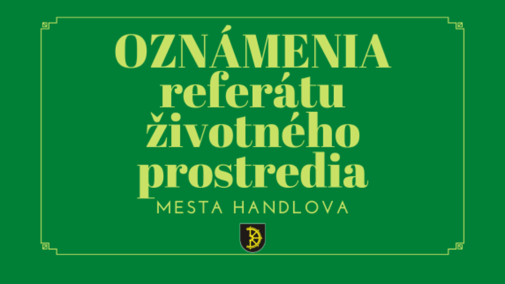 Informácia o podaní žiadosti o výrub