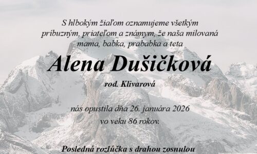 Alena Dušičková