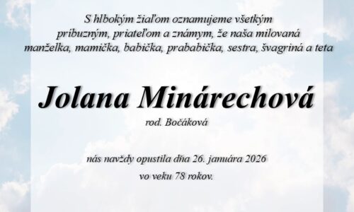 Jolana Minárechová
