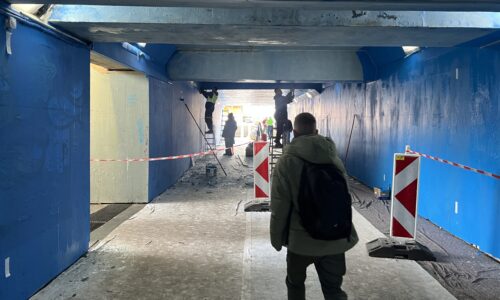 Zmeny v podchode pod Hasičskou ulicou