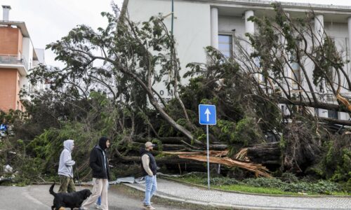 Kvôli búrke v portugalsku zomreli štyria ľudia, živel narušil dopravu aj dodávky energie