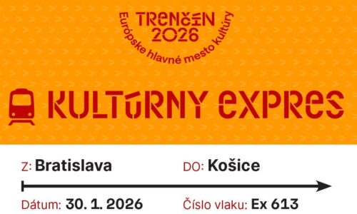 Cestujte už zajtra Kultúrnym expresom